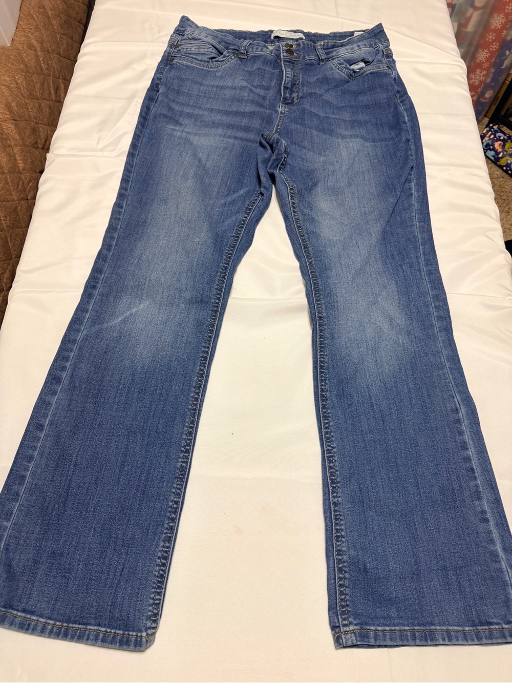 Women's Blue Bootcut Jeans